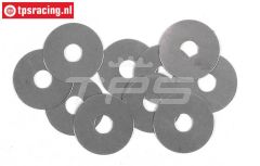 FG6743 Stahl Passcheibe Ø5-Ø17-H0,1 mm, 10 St.