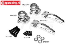 FG68413 Alu-Achsschenkel vorne 4WD, Set