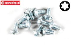 FG6917/06 Torx Linsenkopf schraube M3-L6 mm, 10 St.