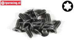 FG6920/10 Torx Senkkopf schraube M4-L10 mm, 10 St.