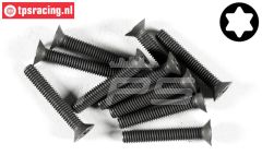 FG6920/25 Torx Senkkopf schraube M4-L25 mm, 10 St.