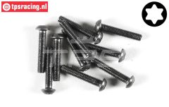 FG6924/16 Torx Linsenkopf schraube M3-L16 mm, 10 St.