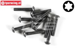 FG6924/18 Torx Linsenkopf schraube M3-L18 mm, 10 St.