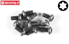 FG6925/08 Torx Linsenkopf schraube M4-L8 mm, 10 St.