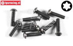 FG6925/16 Torx Linsenkopf schraube M4-L16 mm, 10 St.