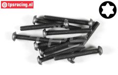 FG6925/35 Torx Linsenkopf schraube M4-L35 mm, 10 St.