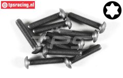 FG6926/25 Torx Linsenkopf schraube M5-L25 mm, 10 St.