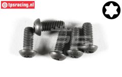 FG6927/14 Torx Linsenkopf schraube M6-L14 mm, 5 St.