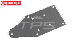 FG69284 Alu-vorderachsplatte 1/5 4WD, 1 st.