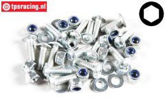 FG7058 Inbus mit Flansch M3-L10 mm, 15 St.