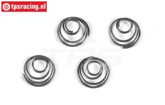 FG7080/04 Konische Feder antriebswellen Ø11-H8 mm, 4 St.