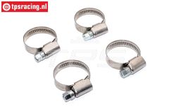 FG7119 Stahl Schlauchschelle Ø16-27 mm, 4 st.