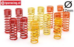 FG7190 Stoßd. feder progres. Ø17-L58-L68 mm, 14 St.