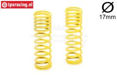FG7197 Stoßd. feder progres. Gelb Ø17-Ø2,3-L68 mm, 2 St.