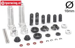 FG7204 Tuning Stoßdämpfer Ø16-L140 mm, Set