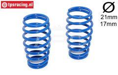 FG7285 Stoßdämpferfeder Blau Ø2,6-L57 mm, 2 st.