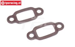 ZN0010 Zenoah Schalldämpfer dichtung mit Stahlkern, 2 st.