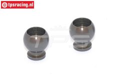 FG7475/02 Alu-Silicium Gelenkkugel Ø5/Ø10-H11, 2 St.