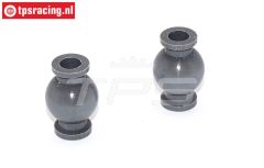 FG7475/05 Alu-Silicium Gelenkkugel Ø4/Ø10-H11, 2 St.