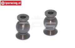 FG7475/06 Alu-Silicium Gelenkkugel Ø4/Ø10-H15, 2 St.