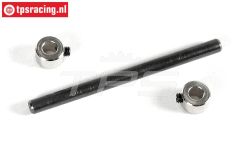 FG8092 Stoßdämpfer stift/ring Ø4-L56 mm, Set