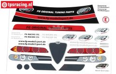 FG8079/01 Dekorbogen Alfa Romeo 156WTCC, Set