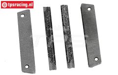 FG8457/02 Bremsbelag Bowdenzug-Bremse, 4 St.