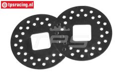 FG8458 Stahl Bremsscheibe, Ø60 mm, 2 St.