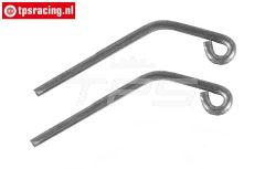 FG8461/01 Federstahl Bremshebel Ø2,2-L46 mm, 2 St.