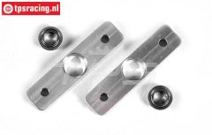 FG8469 Alu--Führungsplatte bremse, 2 st