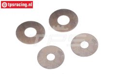 FG8495 Stahl Passcheibe, 4 st.