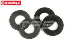 FG8600/13 Stahl Passcheibe Ø8-Ø16-H0,5 mm, 4 St.