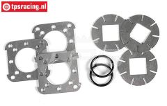 FG8601 Differential lamellen Viscose, Set