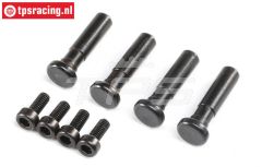 LOS244005 Achschenkelbolzen set vorne LMT Truck, 4 st.