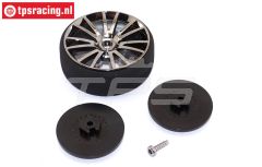 EBT3363 Futaba 10PX Lenkrad Ø54 mm, Set