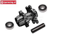 MX006-BK PROMOTO Alu-Radachse vorne Schwarz, Set