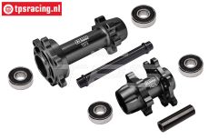 MX0067-BK PROMOTO Alu-Radachsen Schwarz, Set