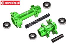 MX0067-G PROMOTO Alu-Radachsen Grün, Set