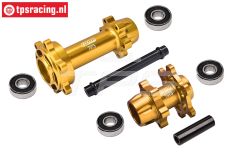 MX0067-GD PROMOTO Alu-Radachsen Gold, Set