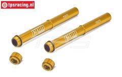 MX142-GD PROMOTO Stoßd. Gehause vorne Gold, Set