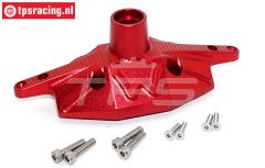SB013A-R Alu-Hinterachsgehause rot SBR-SRR, 1 st.