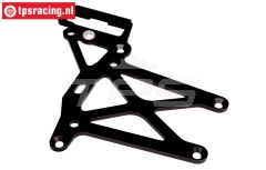 TPS87418 Baja Chassis platte hinten oben Schwarz, 1 st.