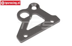 HPI102162 Bremsachsehalter platte Gun Metal, 1 st.