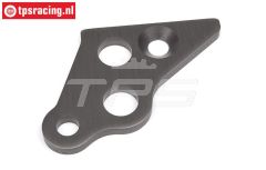 HPI102163 Motorhalterungs strebe links Gun Metal, 1 st.