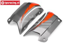 HPI102230 HPI Baja Karo-Seitenteil Grau/Weiß/Rot, Set