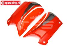 HPI102238 HPI Baja Karo-Seitenteil Rot/Weiß/Grau, Set