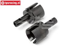 HPI104965 Stahl Differential achse SHD, 2 st.