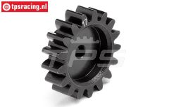 HPI106606 Stahl Zahnrad HD Schmal, 17Z, 1 stk.