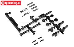 HPI108720 Akku-Box Verschluss-Halter 5B Flux, Set