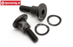 HPI15443 Kupplung Stufen schraube M6-Ø9-L23 mm, 2 st.